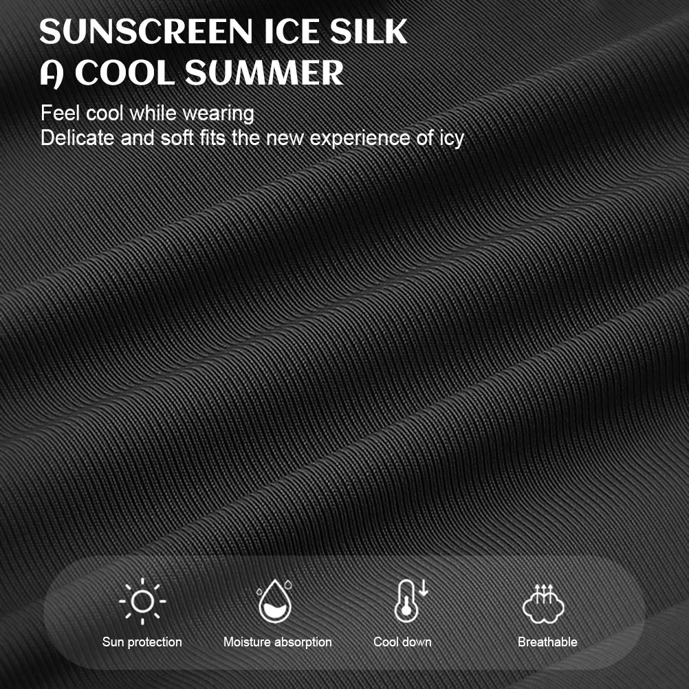 Sturmhaube Gesichtsbedeckung für Männer Frauen Eis Seide Atmungsaktiv Sonnenhaube für Sommer Radfahren Outdoor Angeln Motorradfahren