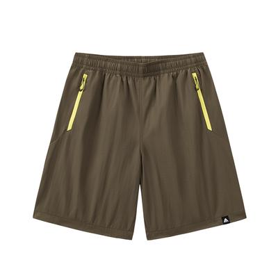 Outdoors Woven Pants Summer Casual Shorts Men Shorts Dark-Brown 952626501-6