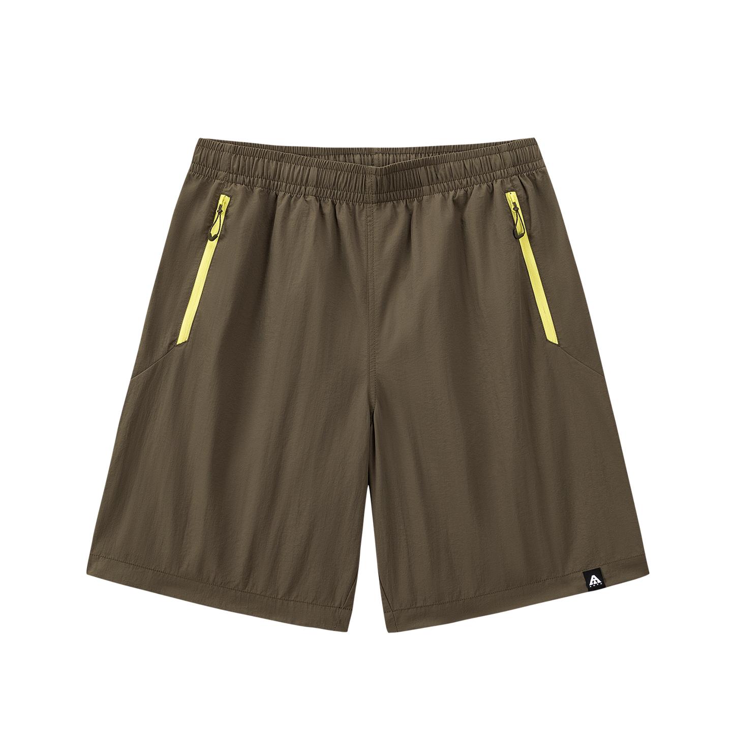 Anta Outdoors Woven Pants Summer Casual Shorts Men shorts Dark-Brown 952626501-6 S