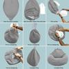 Removable Lazy Sofa Cover Washable Puff Couch Cover Bean Bag Chair Sofa Cover  Living Room
