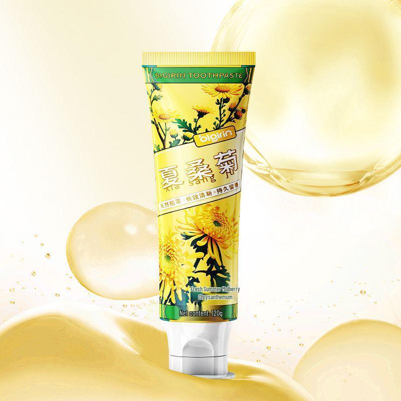 Chamomile Fire Toothpaste: Deep Cleaning, Bad Breath Whitening, Anti-Cavity, Fresh Breath, Gum Protection, Family Pack