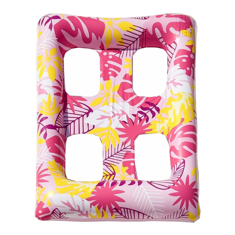 Inflatable Pool Floats Pool Floating Bed Ergonomic Pool Float Lounger Multi-Function Water Floating Recliner for Swimming Pool