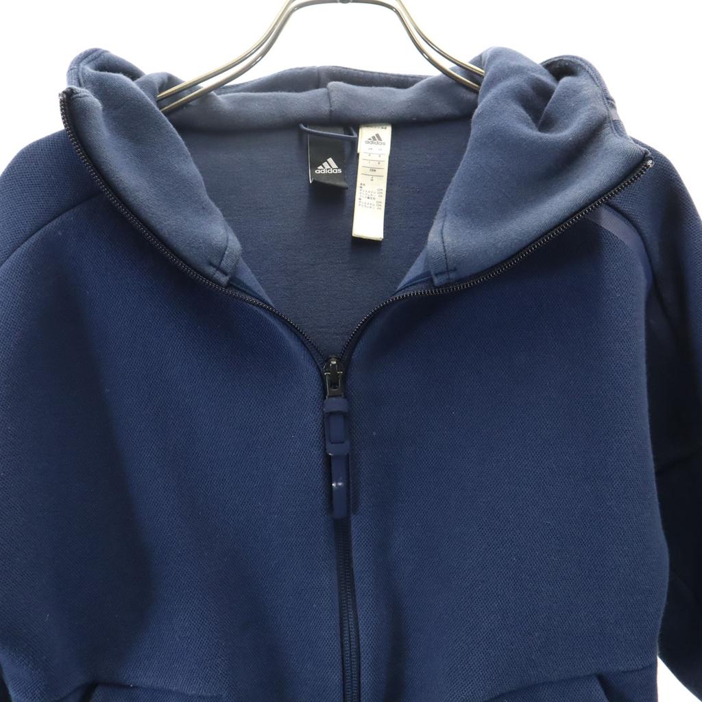 adidas Long sleeve Z.N.E. Zip hoodie M Navy Women Used