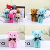 Adorable Teddy Bear Plush Toy Keychain Soft Stuffed Animal Doll Cute Gift