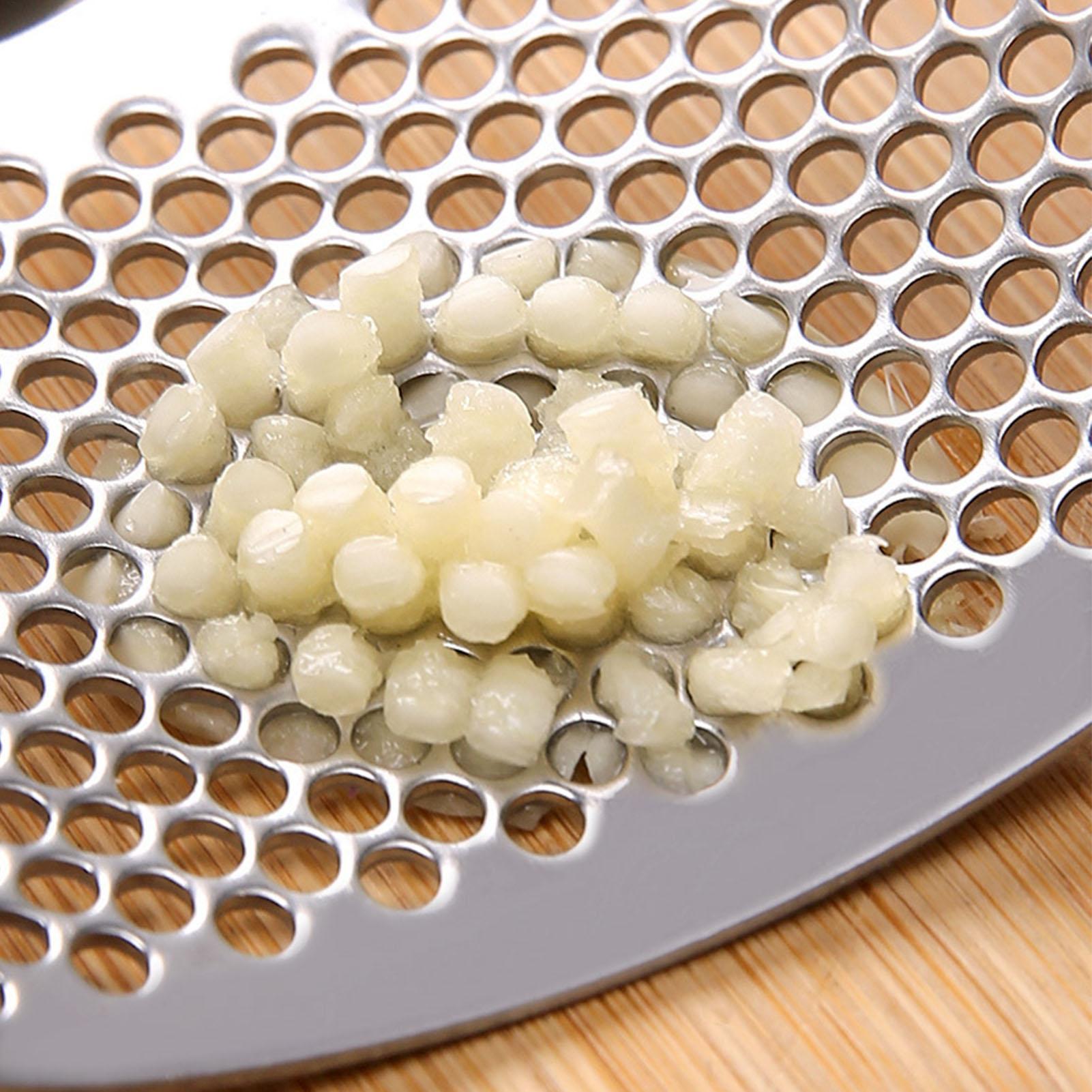 Garlic Press Rocker Stainless Steel Garlic Mincer Garlic Crusher Easy-Squeeze Tool for Smashing Kitchen accessories CN