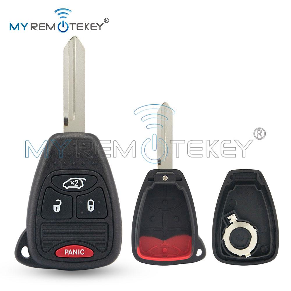 MYREMOTEKEY Remote Car Key Shell Case Fob for Chrysler Pacifica Aspen 300 Dodge RAM Caravan Jeep Commander Grand 2/3/4/5/6Button