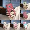 Cute TPU Phone Case For Huawei Honor 9X Lite Graffiti Full Wrap Card Sleeve Back Cover Cover Card Slot Dirt-resistant