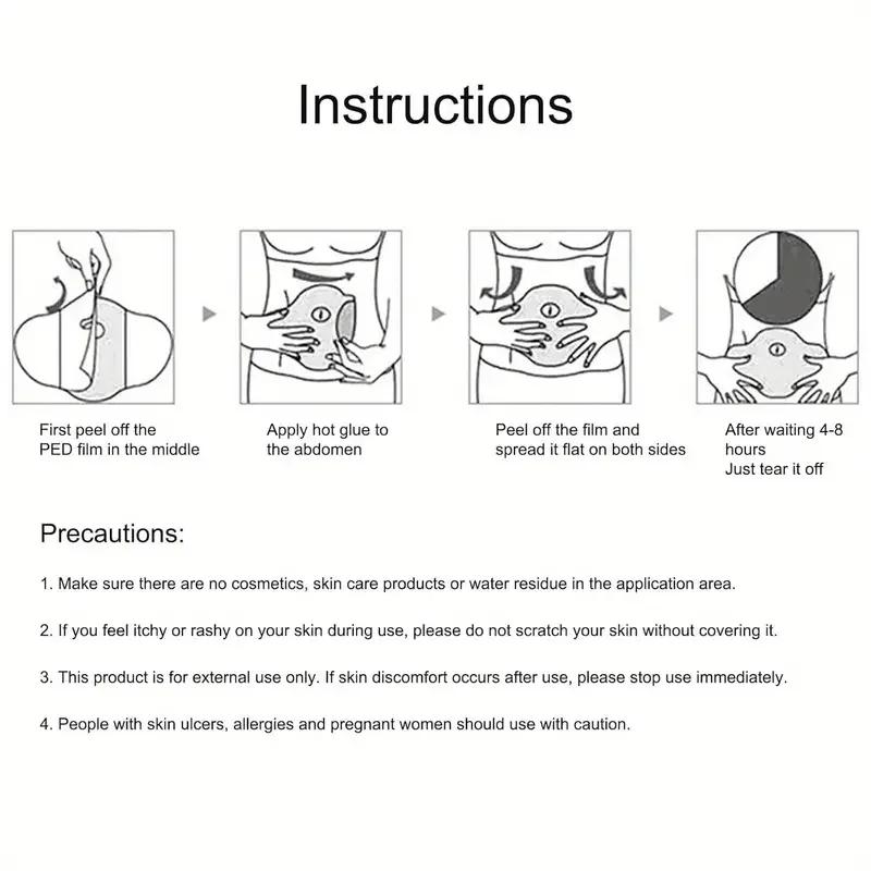 Belly Silicone Pad Anti Wrinkle Scar Stretch Marks Removal Sheets Reusable for Women Abdomen Belly Stomach Pads Stickers