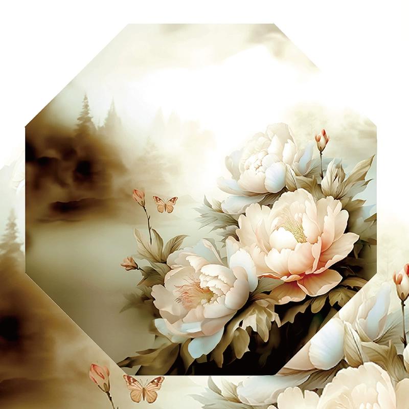 

Двухслойный солнцезащитный зонт в стиле ретро с утолщенным черным клеем для женской защиты от солнца, усиление защиты от ультрафиолета, солнцезащитный зонт двойного назначения с ручным управлением