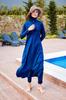 Womens Muslim Modest Islamic Full Cover Burkini Beach Swimming Costume Swimwear Hijab Beachwear Swimsuit 