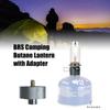 Lamp Light Butane Gas Light Lantern with Gas Adapter Conversion Head for Camping Picnic Self-driving