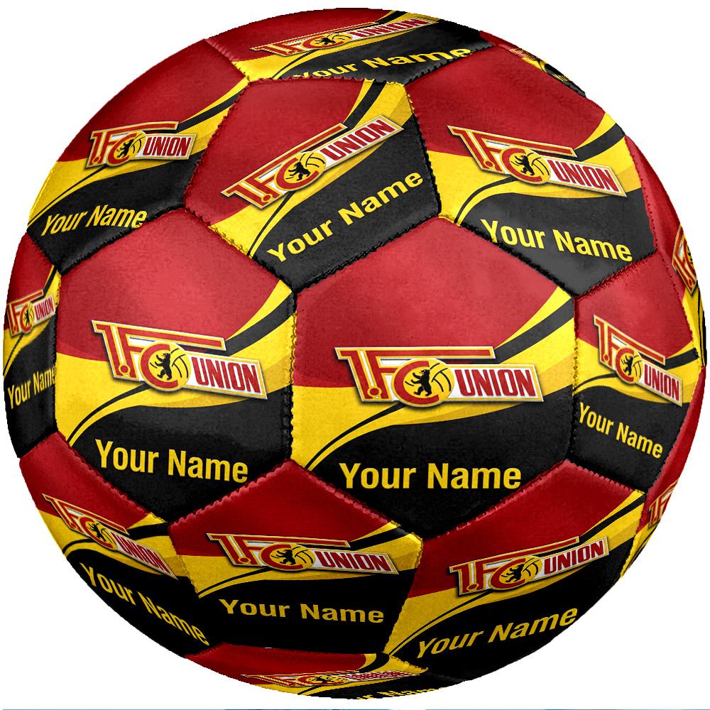 Union Berlin FC Fashion Size 5 Football Wearproof Non‑Slip Soccer Ball For Sports Training Entertainment Use
