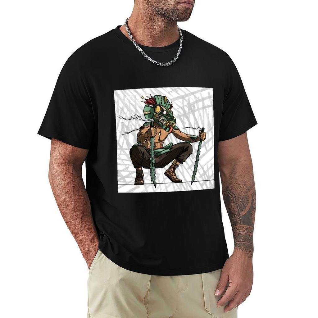 Aztec Warrior T-Shirt shirts graphic tees sweat man t shirt sports fans mens cotton t shirts
