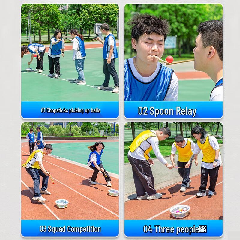 Chopsticks Ping-Pong Ball Team Game Kit