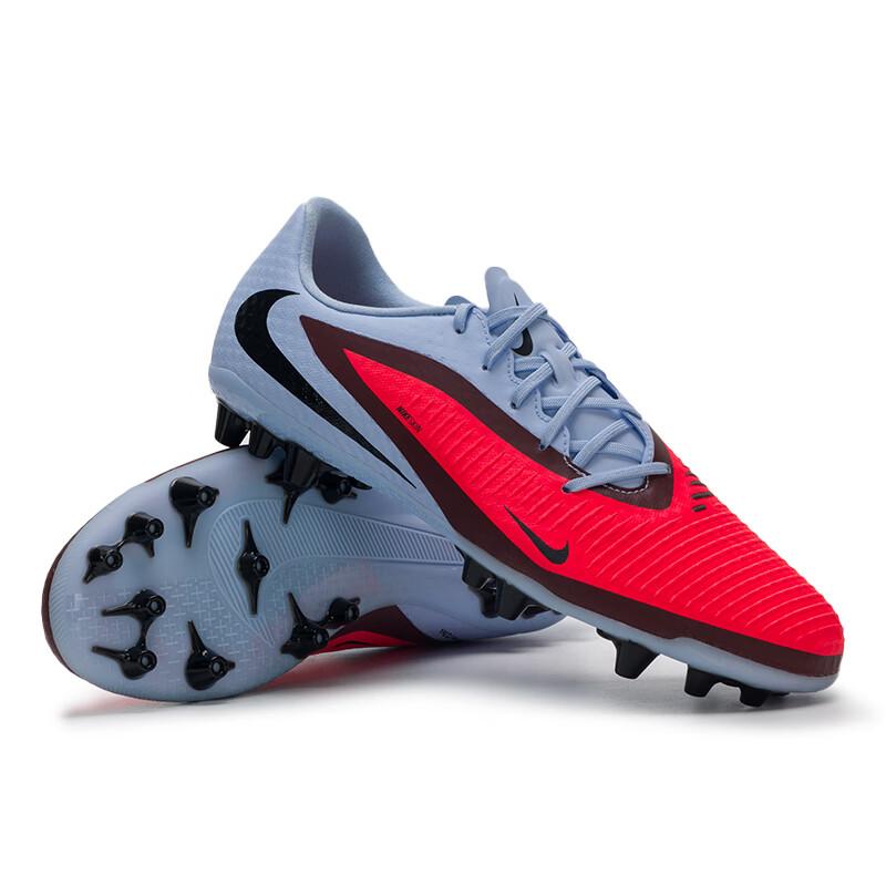 Nike Phantom 6 Cushioning, Wear Resistant Soccer Shoes Men's Blue Red Sneakers HQ2322-400