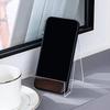 4pcs Transparent Display Stand Book For Shelf Desktop Bookshelf Acrylic Clear Storage Office Book Stand For Display