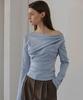 DEHEVE One Off-Shoulder Sleeve [Sky Blue]