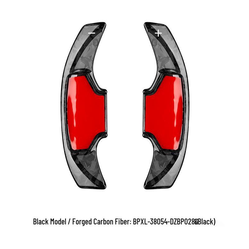 T-Carbon Carbon Fiber Shift Paddles for Ford Mustang 2425 Steering Wheel Extension