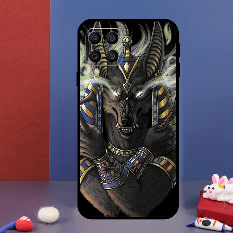 Anubis Ankh Egyptian God For Samsung Galaxy M31 M51 M33 M13 M23 M53 M15 M55 M14 M34 M54 M20 M30s M32 M52 Phone Case