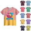 Kleinkind Mädchen Junge T-Shirts Kinder Oberteil Jungen Und Mädchen Bedrucktes Kurzarm-T-Shirt