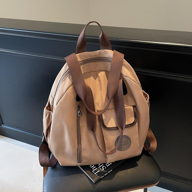 Junior High School Student Schoolbag Female Large Capacity Leisure Street Trend Backpack Travel Backpack