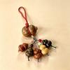 Wooden Fu Lu Treasure Gourd Car Pendant Ornament