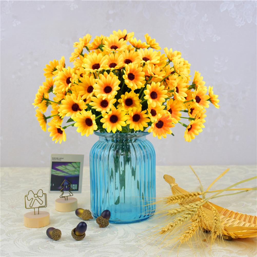 

Долговечная пластиковая имитация искусственного подсолнечника