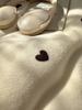 Cherry Lace Overlock Velvet 4-Piece Winter Bedding Set