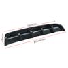 Universal Car Rear Bumper Lip Diffuser 6 Fin Shark Fin Style Car Back Bumper Spoiler Lip Splitter