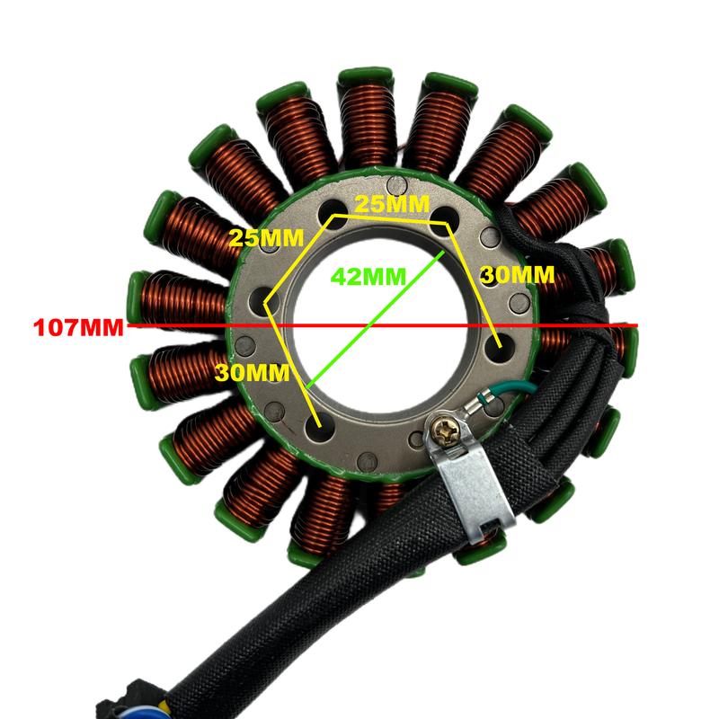 Generator Stator Coil for Honda TRX500 Fourtrax Foreman Rubicon 31120-HN2-A21 31120-HN2-003