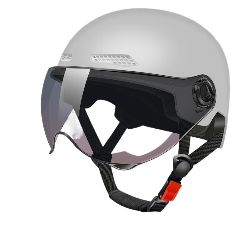 3C Certified Electric Vehicle Helmet Men and Women Summer Sun Protection Electric Vehicle Helmet Light Half Helmet