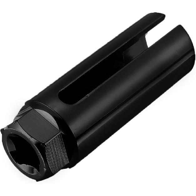 BELOMI Oxygen Sensor Socket With Side Wire Cutout, 3/8 Inch Drive X 0.39 Inch (12Mm) 6-Point Fits All Vehicle O2 Removal And Tallation, 65 Mn Steel