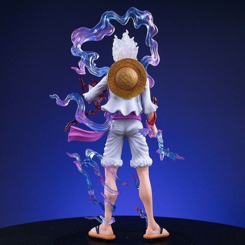 One Piece Luffy Nika Fruit Awakening Fifth Gear God of the Sun Standing Pose Figure Ornament Model