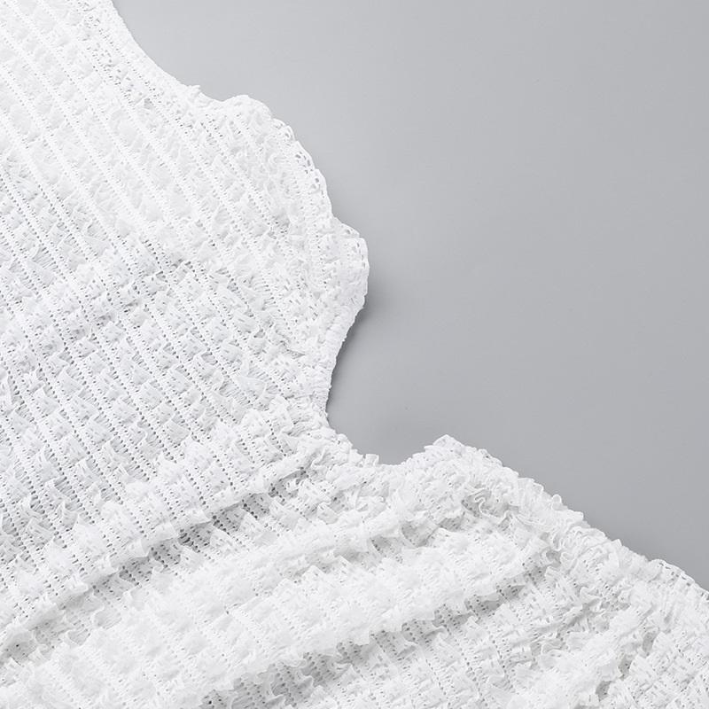 Evropské a americké letní dámské bez rukávů s holými zády bez ramínek přiléhavé dlouhé sexy elegantní šaty pro ženy