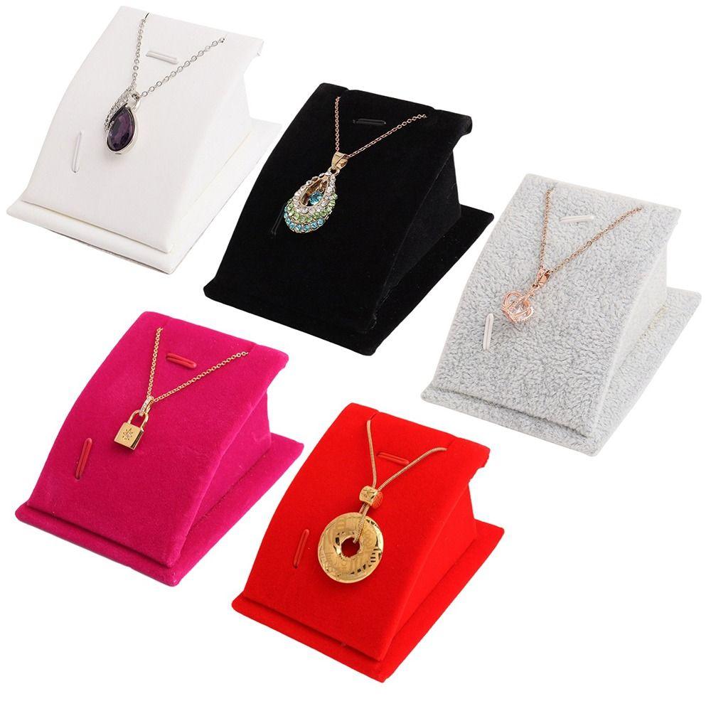 Plush Necklaces Pendants Display Rack Save Space Showcase Props  for Dressing Tables
