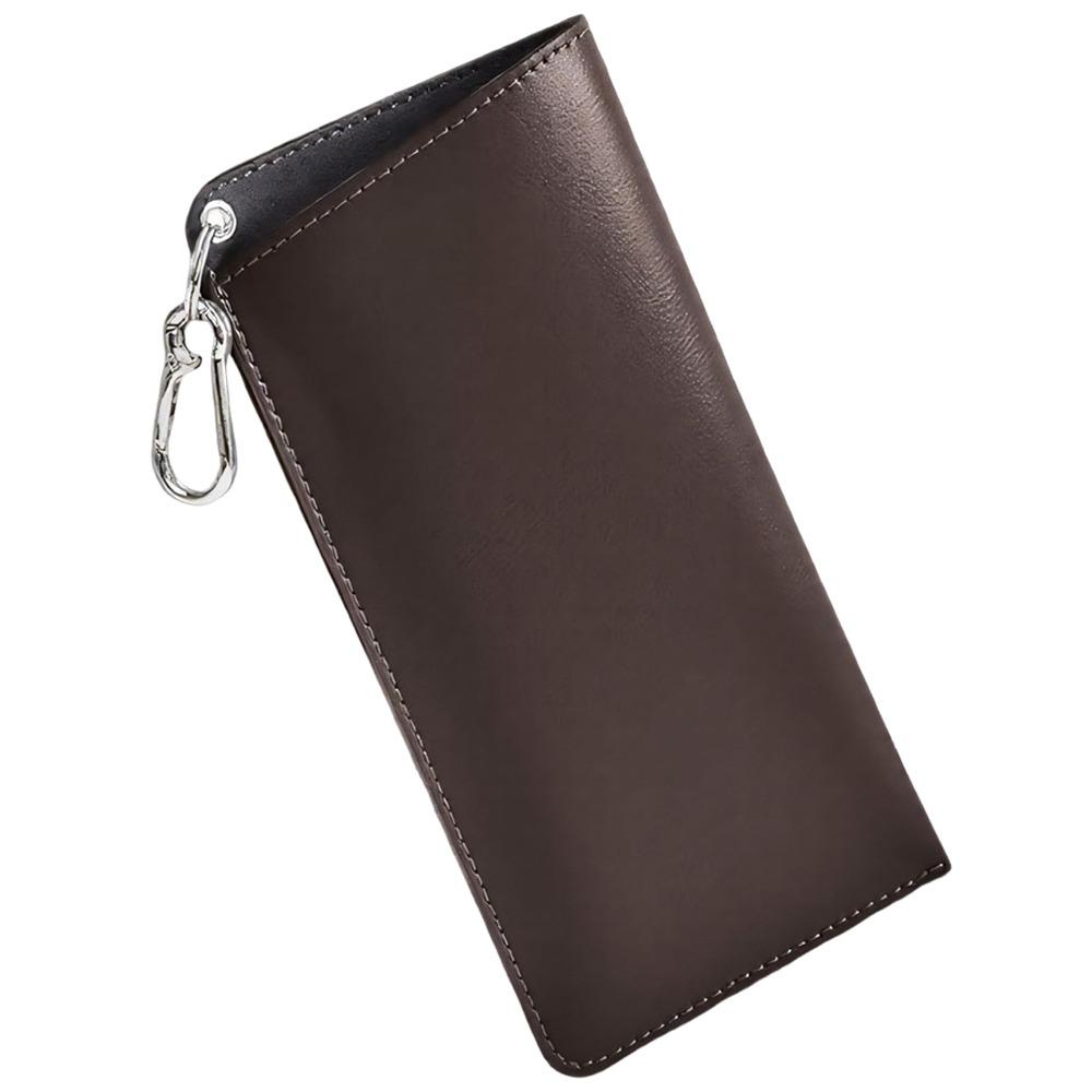 Solid Color Sunglasses Storage Bag with Keyring Hanging Sunglasses  Eyewear Accessories