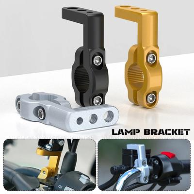 1pc Motorcycle Rear View Mirror Bracket Mount For 22mm Handlebar Holder Clamp Motorcycle Modification Multi Functional Bracket