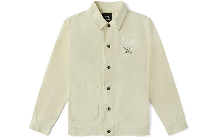 Vans Jackets Men s Ecru Lapel Moderate Workwear VN0A5DYSZ6K XXL