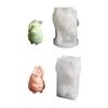 Multipurpose Sturdy Silicone Hedgehog Candle Base Mould Portable for Handmade Home Decoration and Art Supplies Projects