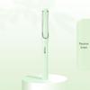 Refillable Ergonomic Fountain Pen for Students - Transparent Colored Plastic Design