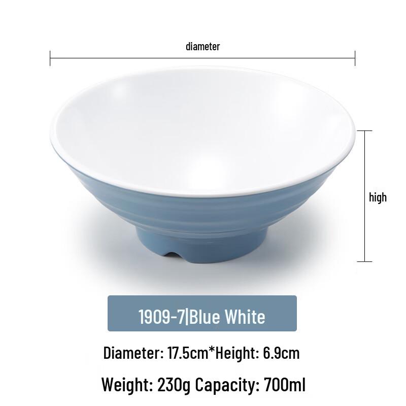 Tian Ya Jing Melamine Soup & Noodle Bowl