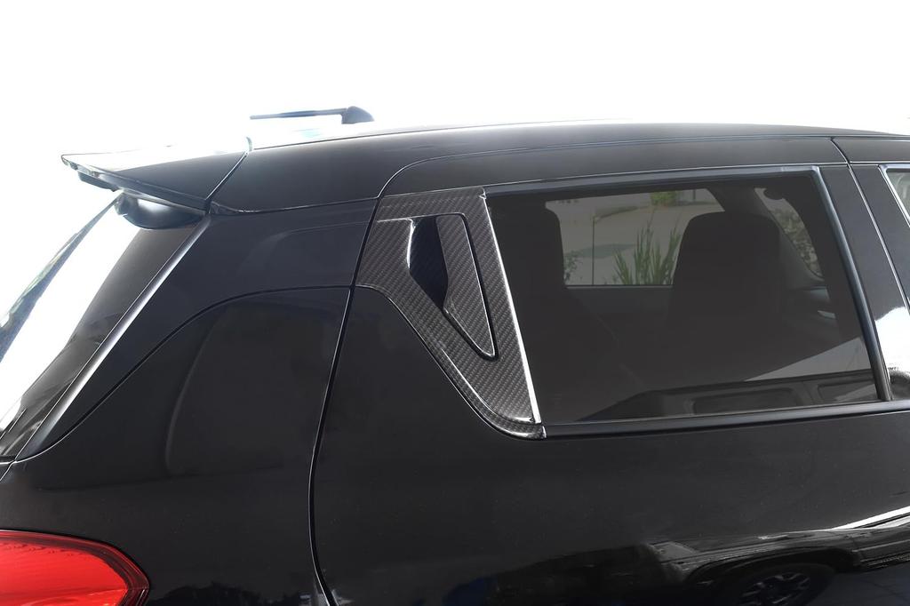 SecondStage Suzuki Swift Sport Rear Door Handle Garnish Digital Carbon Fiber Look S025DCB