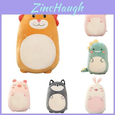 Soft And Adorable Animal Plush Toy Pillow For Children's Gift Dinosaur/lion 17.1in-31.5in