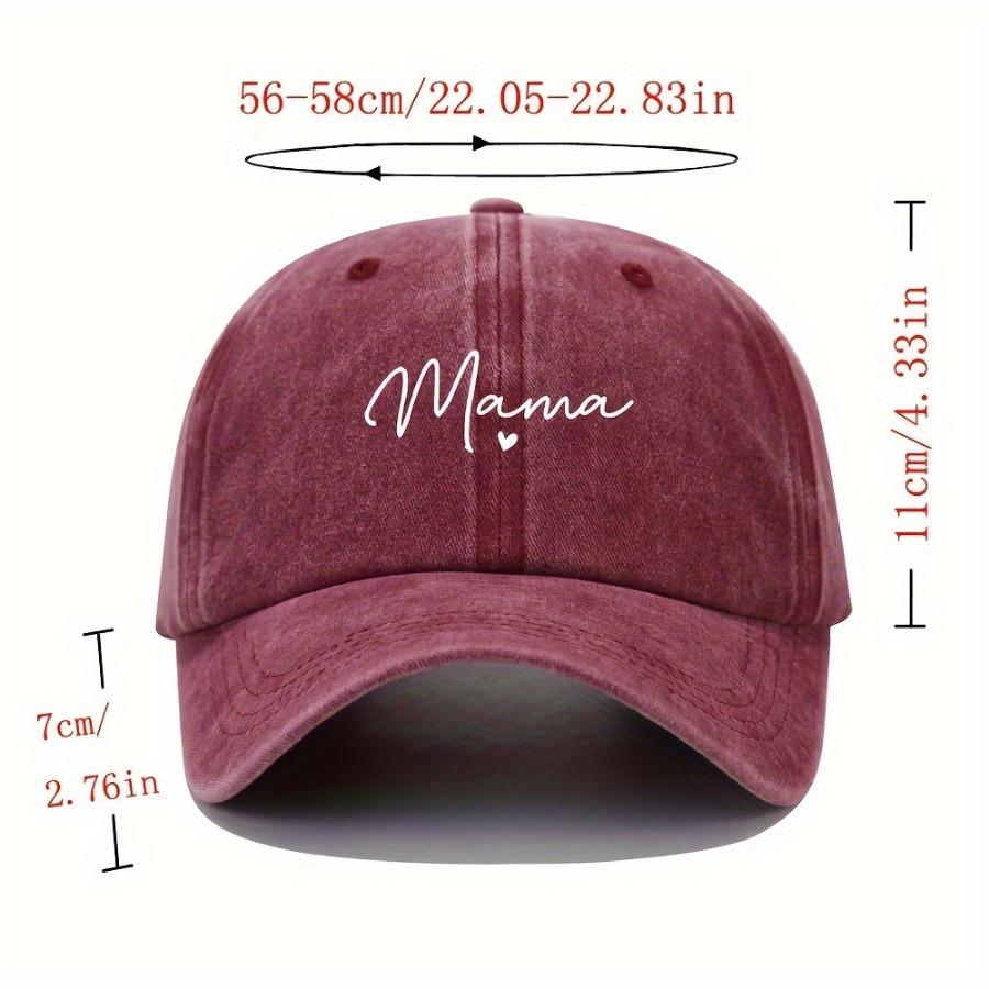 Lightweight and Adjustable Women's Baseball Cap Soft Retro Baseball Cap Soft Top Sun Hat