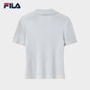 FILA Women's Slim Fit Woven Short Sleeve Top