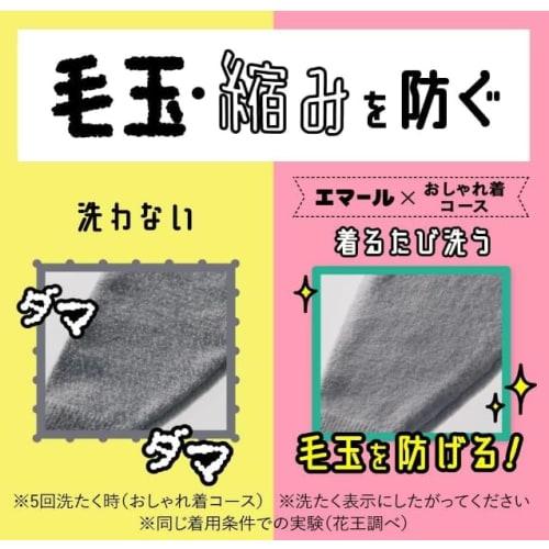 Emar Liquid Laundry Detergent, KAO, Refresh Green, Large Capacity Refill, 2600ml