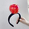 Fasce per Capelli Frutta Cartone Animato Carino Fascia per Capelli Carota Cerchio per Capelli Verdura Costume da Festa Fasce Divertenti per Lavarsi il Viso