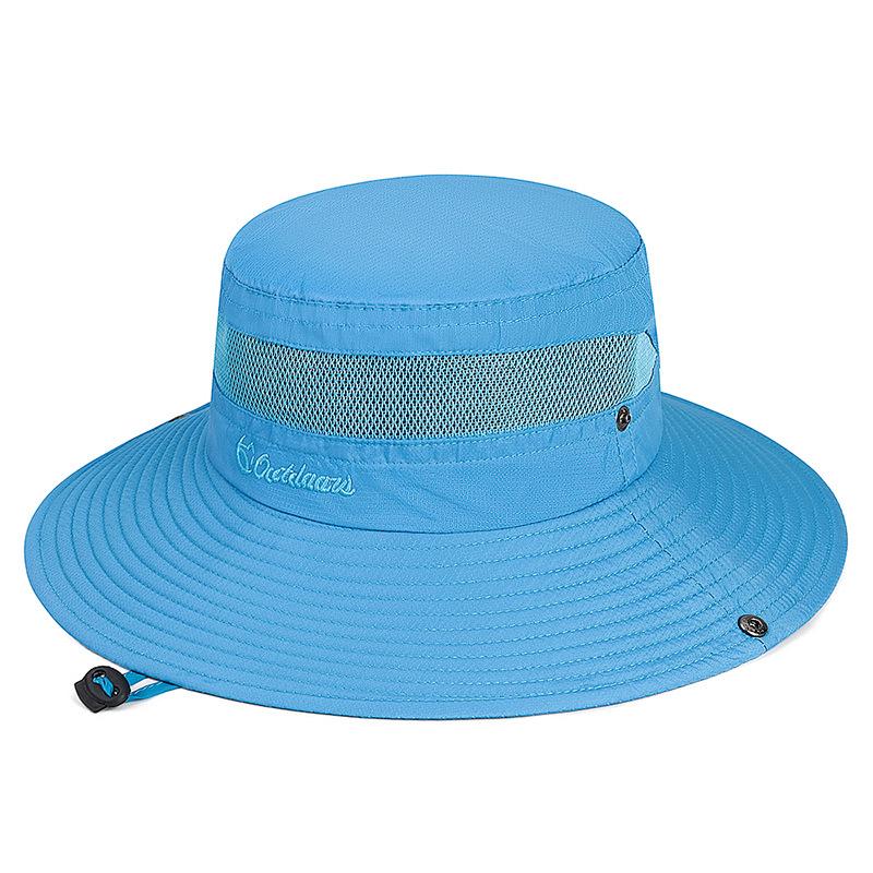 Hiking Hats for Men and Women Jungle Adventure Travel Breathable Wide-brimmed Lightweight and Foldable Sun Protection Hats