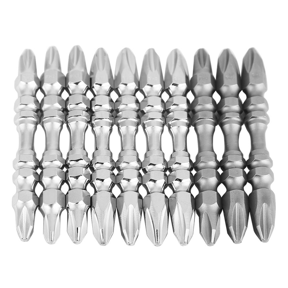 10Pcs 4.5mm 5.5mm 6.35mm PH2 Double Head Magnetic Screwdriver Screw Tool