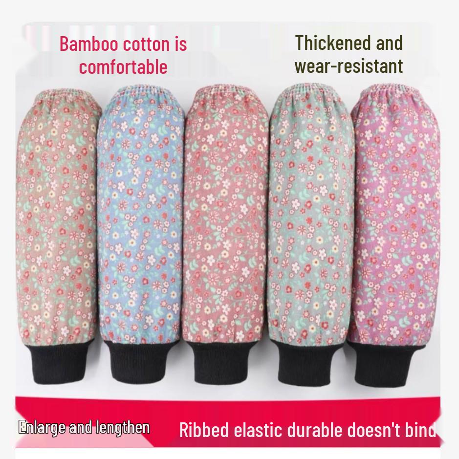 Öl- und Fleckenbeständige Polyester-Baumwoll-Armschoner für Damen & Herren - Schützende Arbeits- und Reinigungsärmel für Herbst und Winter